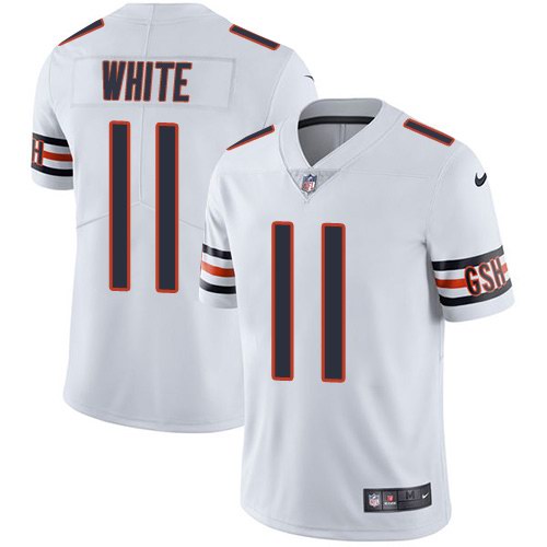 Nike Bears 11 Kevin White White Youth Vapor Untouchable Limited Jersey