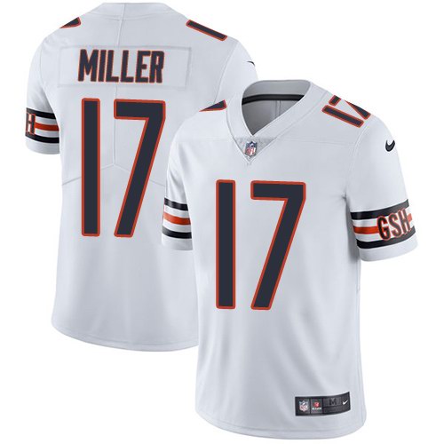 Nike Bears 17 Anthony Miller White Youth Vapor Untouchable Limited Jersey