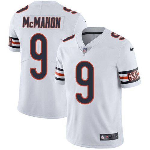 Nike Bears 9 Jim McMahon White Youth Vapor Untouchable Limited Jersey