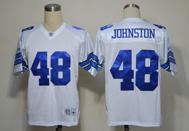 Cowboys 48 Johnston White Legends Jersey