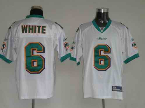 Dolphins 6 Pat White Jersey