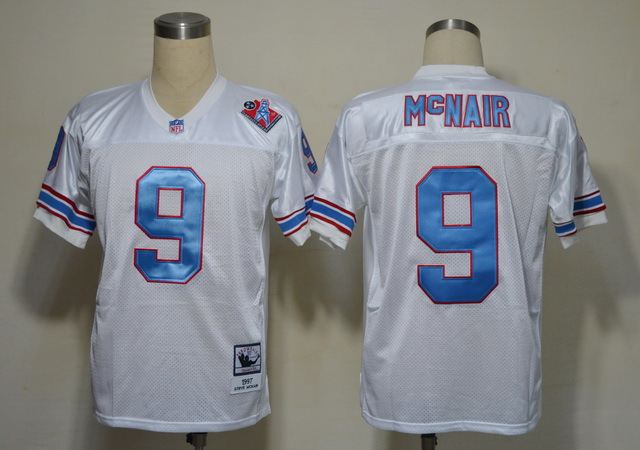Lions 9 Mcnair White Throwback Jersey