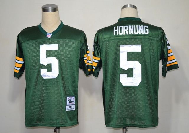 Packers Packers 5 Horning Green Throwback Jersey