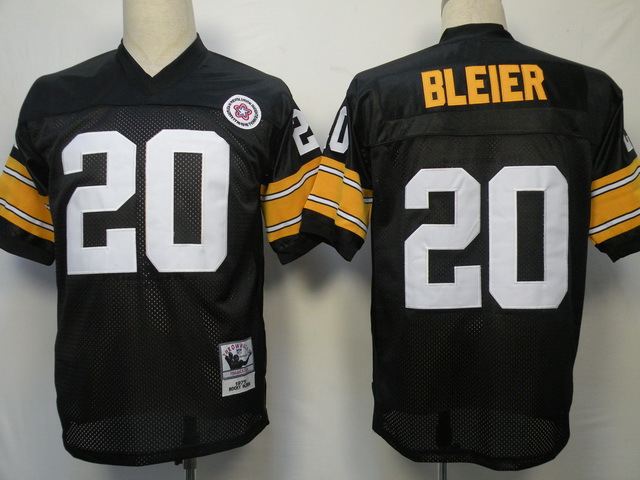 Steelers 20 BLEIER Black M&N Jersey