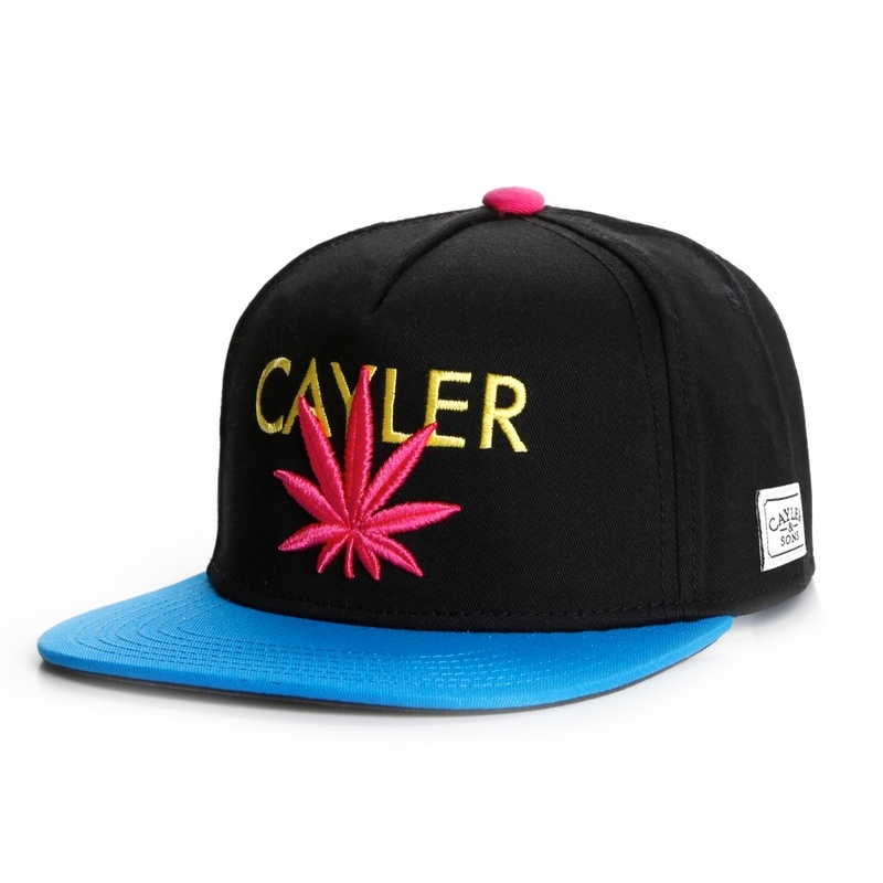Cayler & Sons Fashion Black Adjustable Hat LH2
