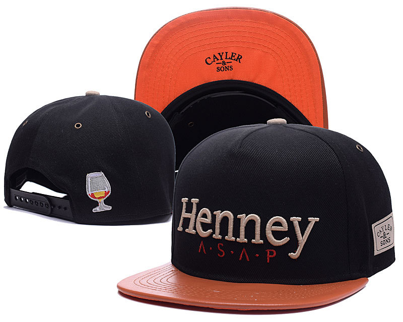 Cayler & Sons Henry Black Adjustable Hat LH