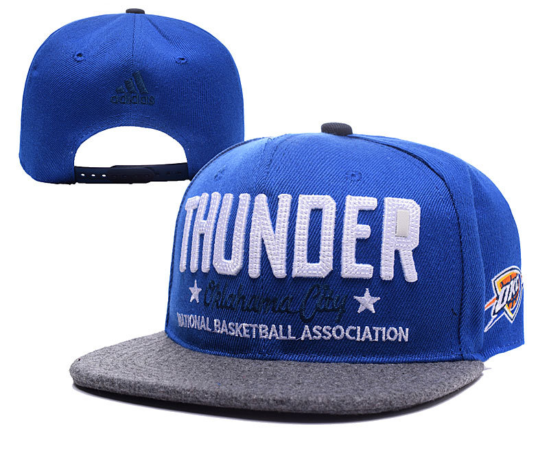 Thunder Team Logo Blue Adjustable Hat YD