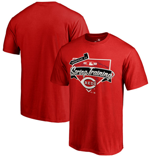Cincinnati Reds Fanatics Branded 2017 MLB Spring Training Team Logo Big & Tall T Shirt Red