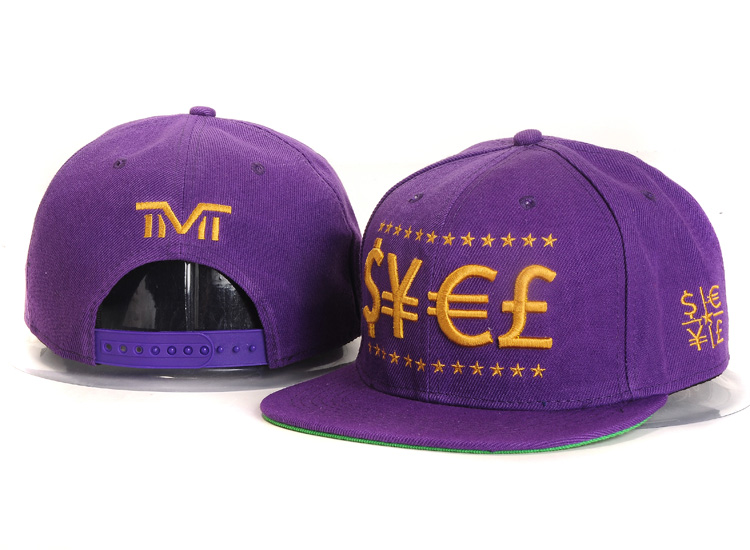 The Money Team Cool Logo Purple Adjustable Hat GS