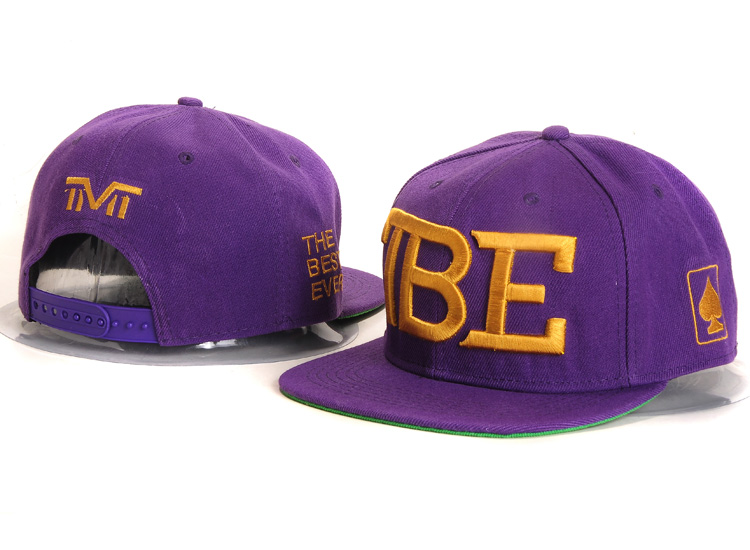The Money Team TBE Logo Purple Adjustable Hat GS