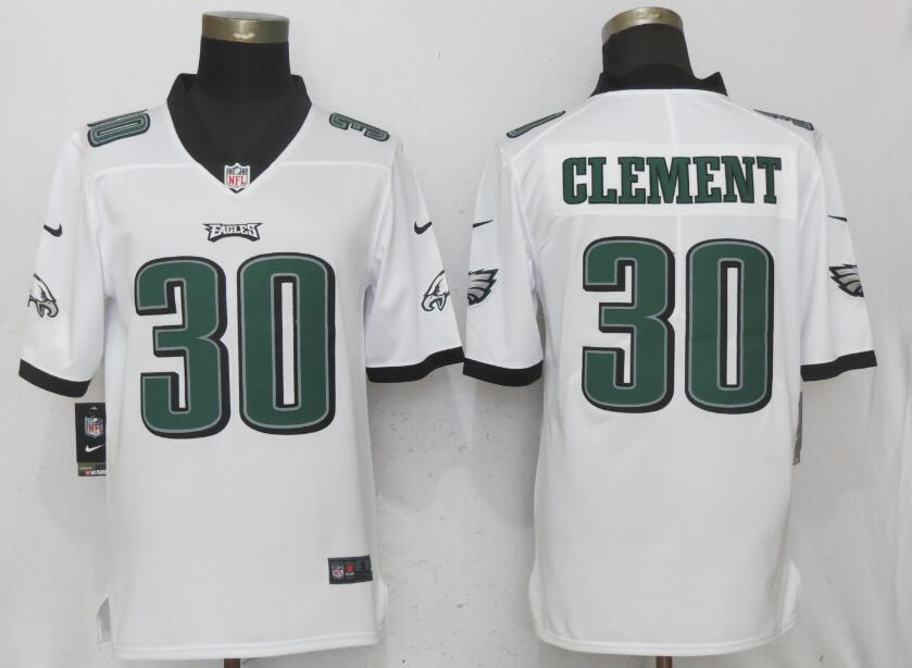 Nike Eagles 30 Corey Clement White Youth Vapor Untouchable Player Limited Jersey
