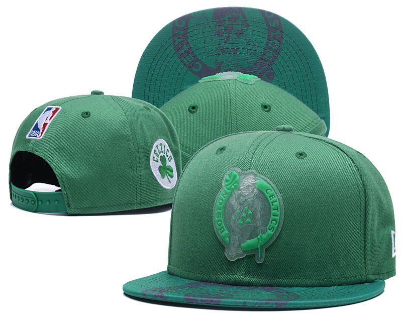 Celtics Team Logo Green Adjustable Hat GS