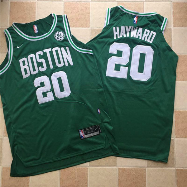 Celtics 20 Gordon Hayward Green Nike Authentic Jersey