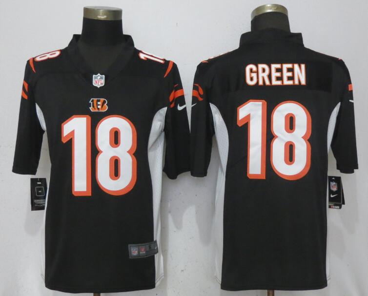Nike Bengals 18 A.J. Green Black Youth Vapor Untouchable Limited Jersey