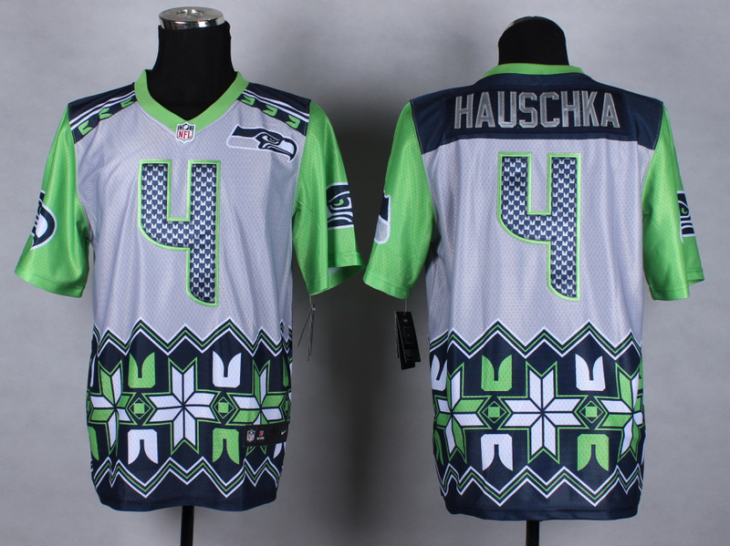 Nike Seahawks 4 Hauschka Noble Fashion Elite Jerseys