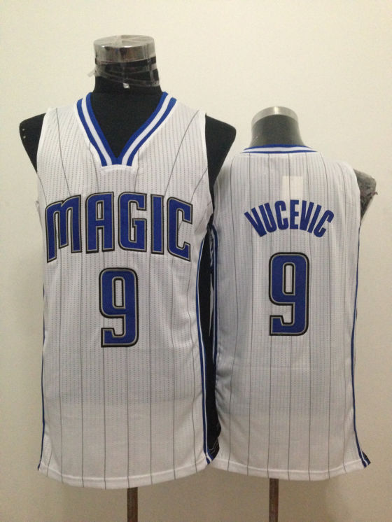 Magic 9 Vucevic White New Revolution 30 Jerseys