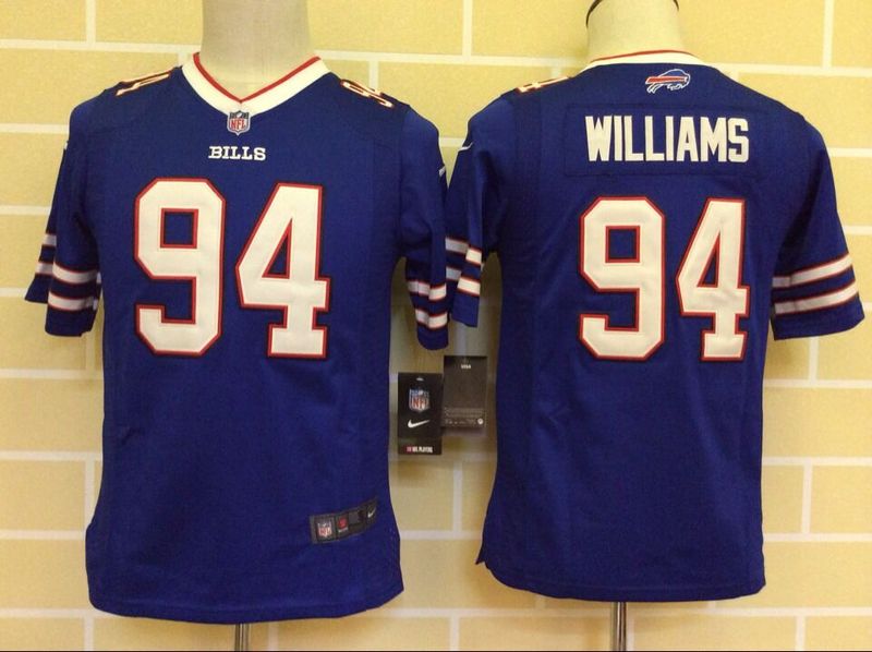 Nike Bills 94 Williams Blue Youth Game Jersey
