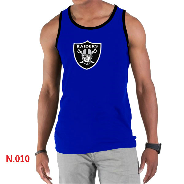 Nike Raiders Sideline Legend Logo men Tank Top Blue