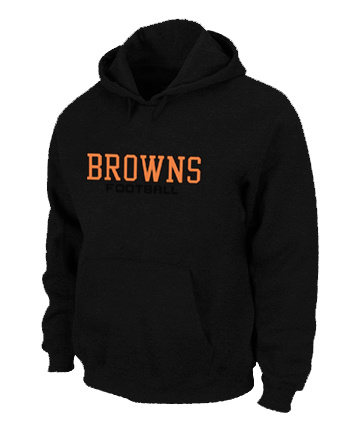 Nike Browns Black Pullover Hoodie