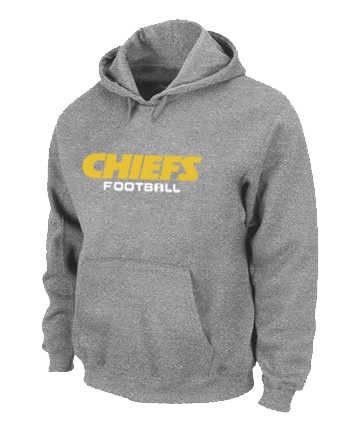 Nike Chiefs Grey Pullover Hoodie