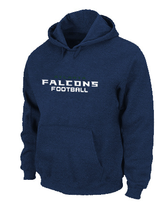 Nike Falcons Blue Pullover Hoodie