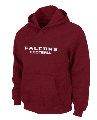 Nike Falcons Red Pullover Hoodie