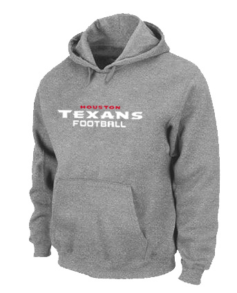 Nike Texans Grey Pullover Hoodie