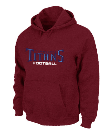 Nike Titans Red Pullover Hoodie