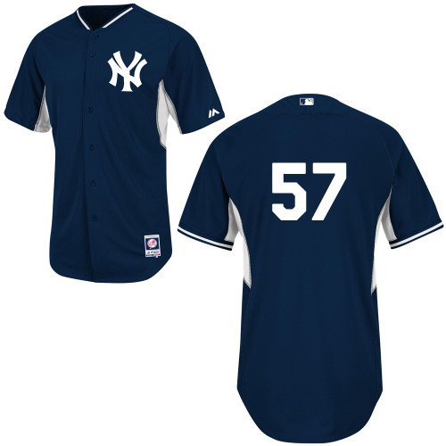Yankees 57 Blue New Cool Base Jerseys