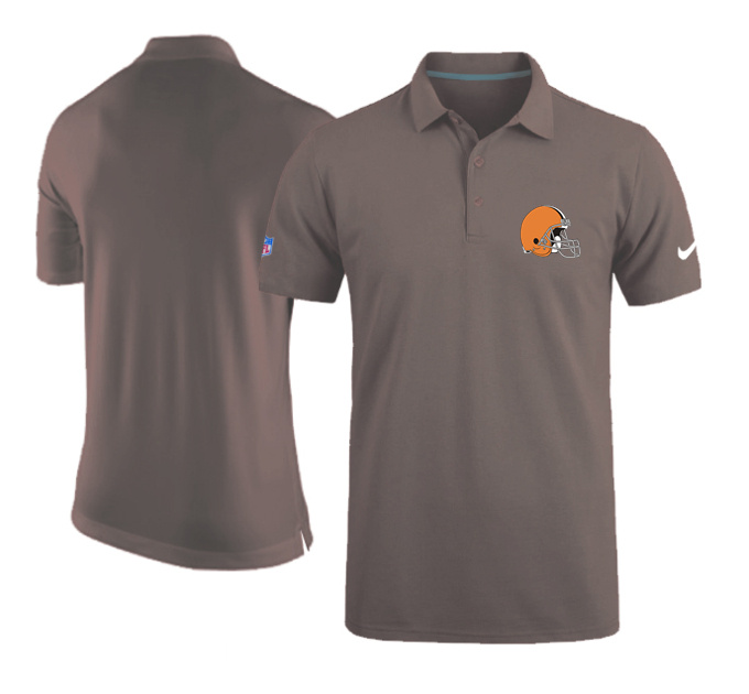 Nike Cleveland Browns Coaches Performance Polo Brown