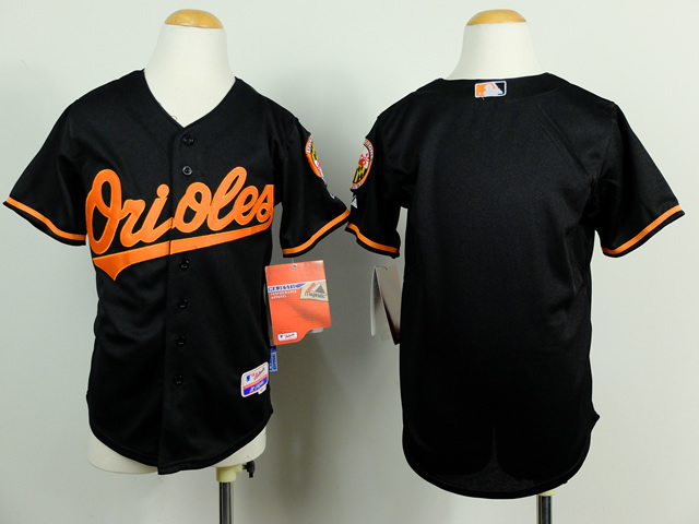 Orioles Black Youth Jersey