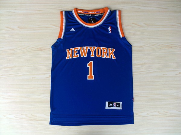Knicks 1 Stoudemire Blue New Revolution 30 Swingman Jerseys