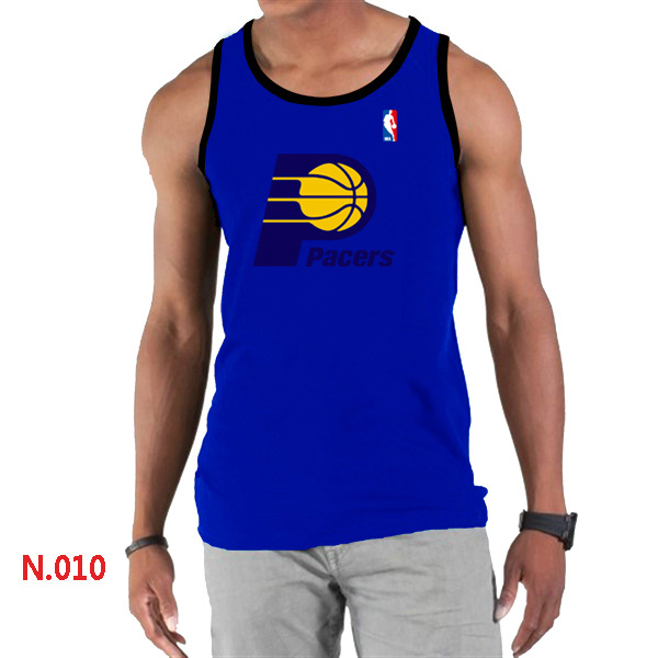 Indiana Pacers Big & Tall Primary Logo Men Blue Tank Top