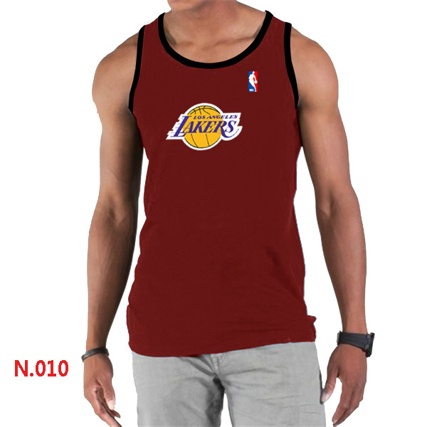 Los Angeles Lakers Big & Tall Primary Logo Men Red Tank Top