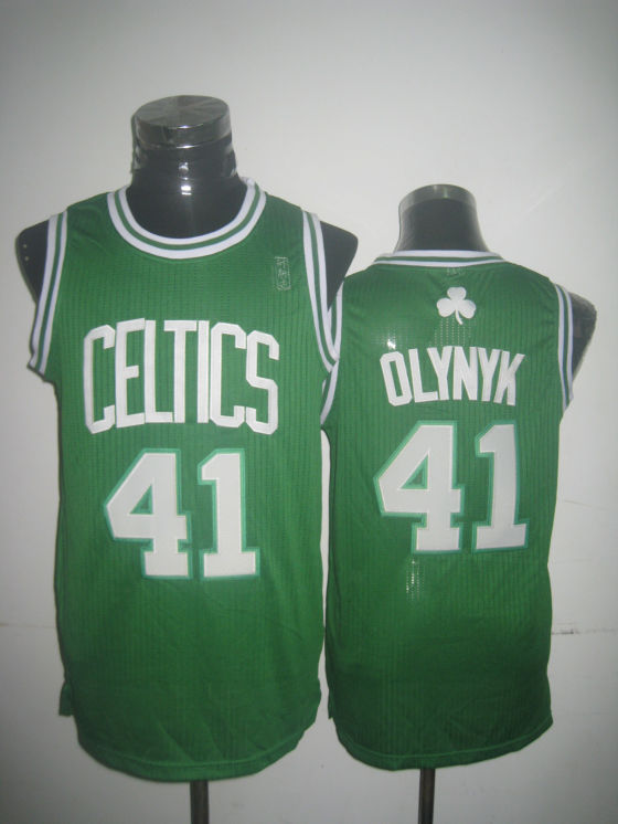 Celtics 41 Olynyk Green New Revolution 30 Jerseys