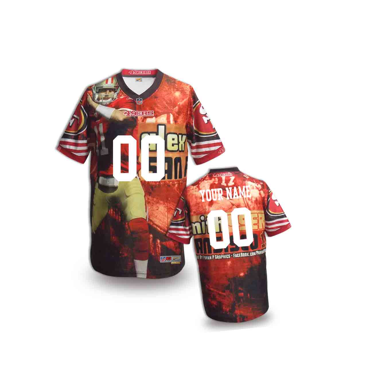 Nike 49ers Customized Fashion Stitched Youth Jerseys09