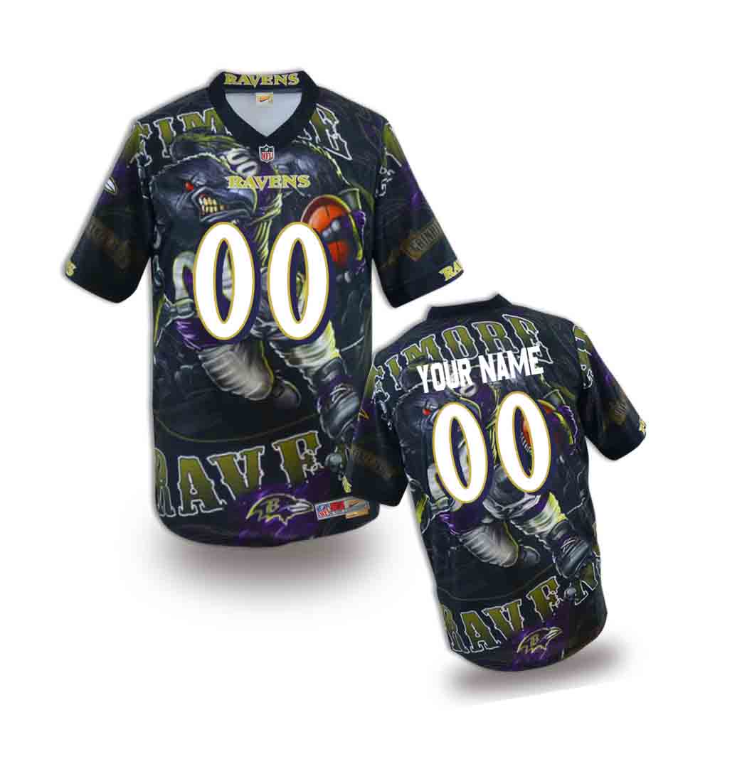 Nike Ravens Customized Fashion Stitched Youth Jerseys01