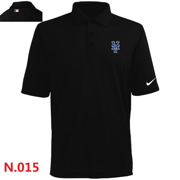 Nike Mets Black Polo Shirt