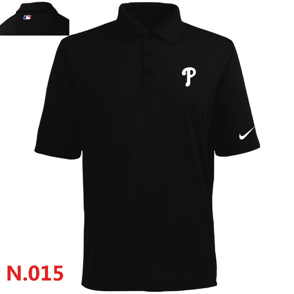 Nike Phillies Black Polo Shirt