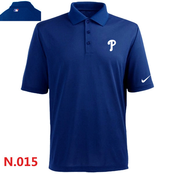 Nike Phillies Blue Polo Shirt