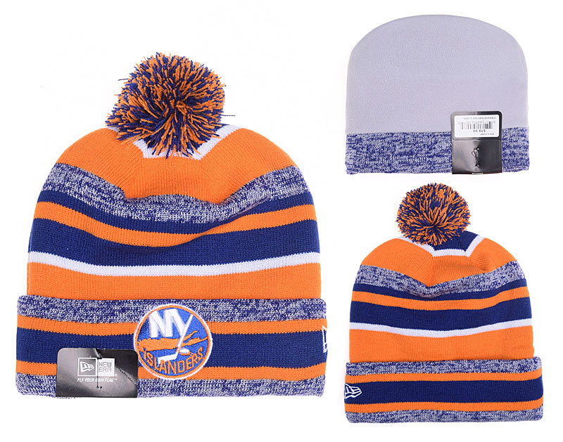 Islanders Orange Fashion Knit Hat YD