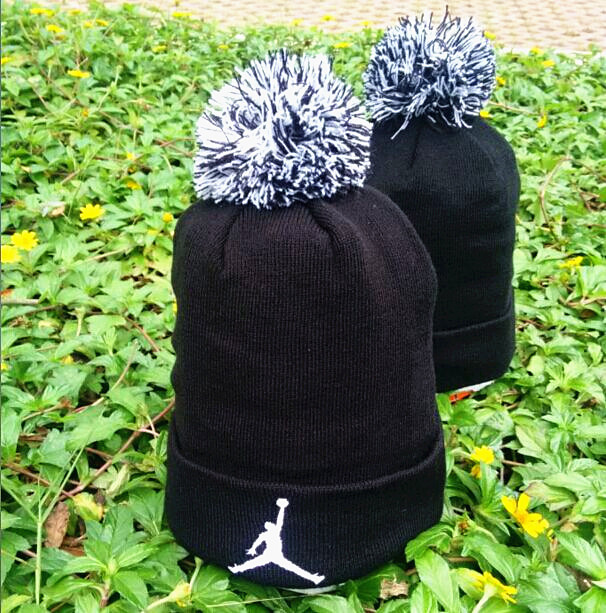 Jordan Black Fashion Knit Hat GF4