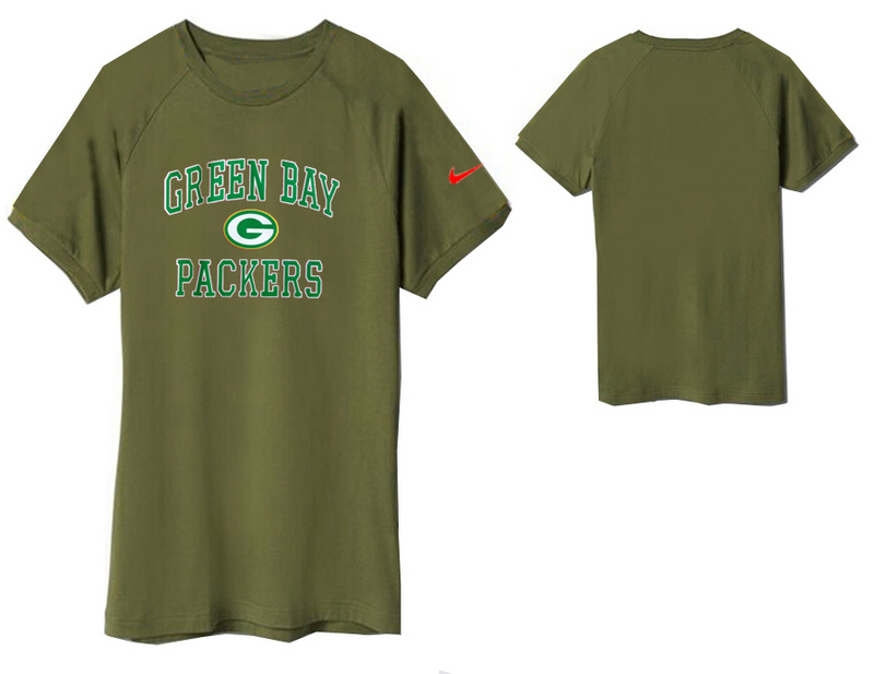Nike Green Bay Packers Round Neck D.Green