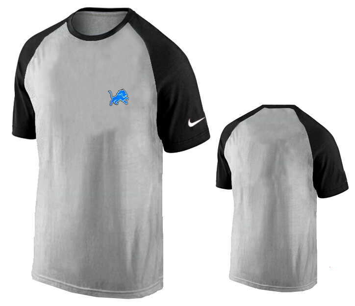 Nike Detroits Lions Ash Tri Big Play Raglan T Shirt Grey9