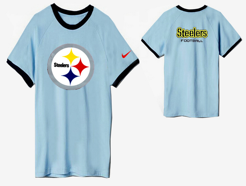 Nike Pittsburgh Steelers Round Neck L.Blue