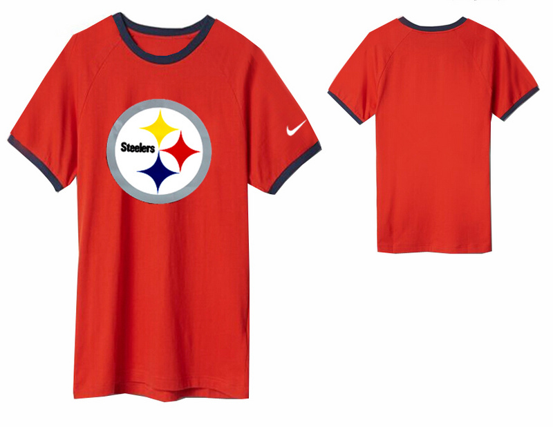 Nike Pittsburgh Steelers Round Neck Red2