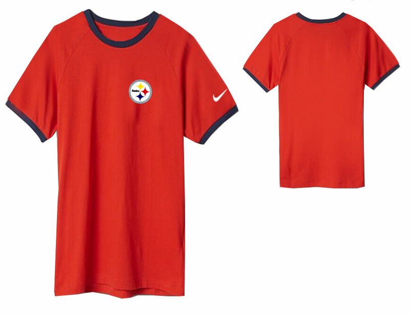 Nike Pittsburgh Steelers Round Neck Red3