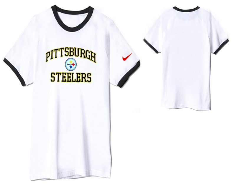 Nike Pittsburgh Steelers Round Neck White13