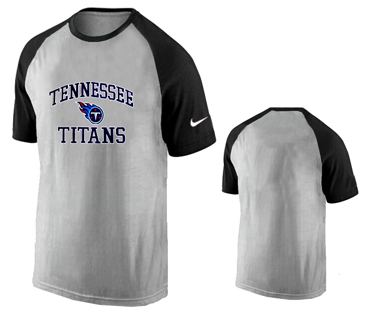 Nike Tennessee Titans Ash Tri Big Play Raglan T Shirt Grey