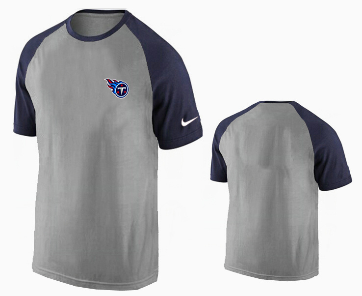 Nike Tennessee Titans Ash Tri Big Play Raglan T Shirt Grey14